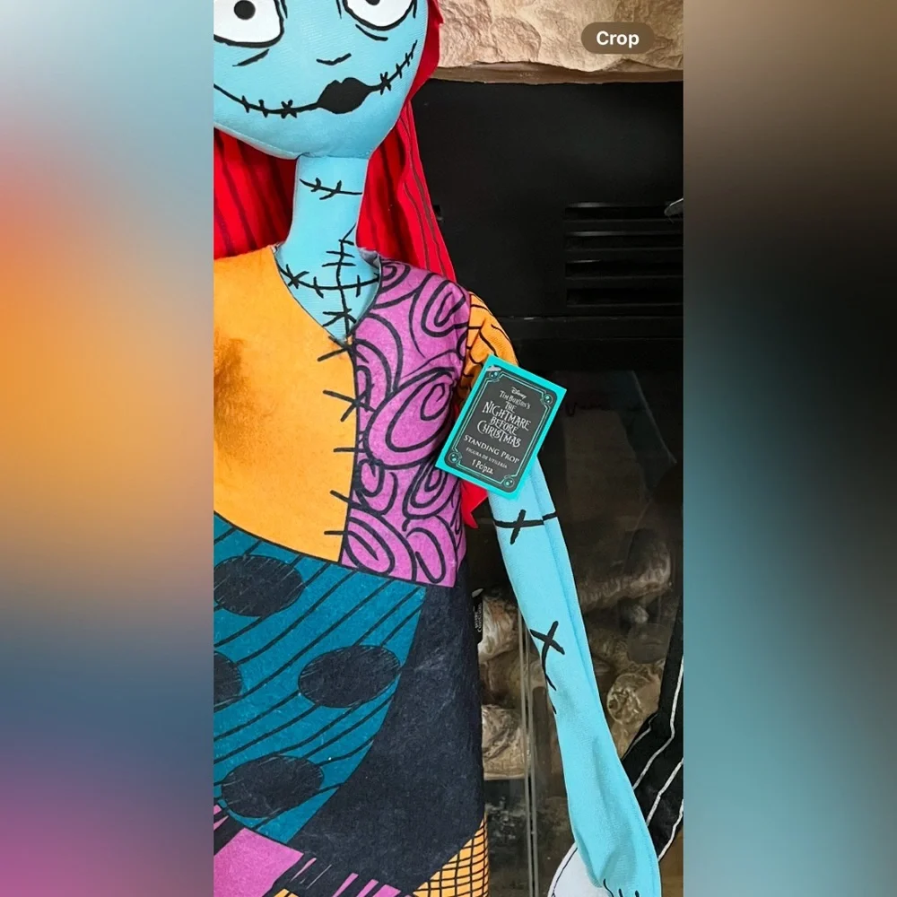 New Disney Jack Skellington and Sally Nightmare Before Christmas Standup Greeter - Picture 5 of 10